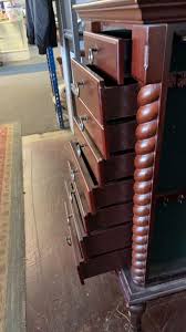 Sold at Auction: Jewelry Armoire Standing Chest