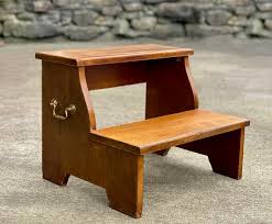 Vintage Traditional Walnut Library Steps by Thomasville - Etsy