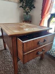 Vintage Oriental Style End Table