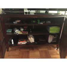 Pier 1 TV Stand w/ Storage - AptDeco