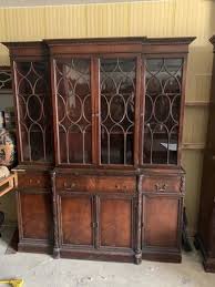A Wood China Cabinet