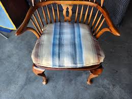 Antique English Handmade Windsor Chair Cabriole Front Legs ...