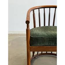 1960s Bentwood Barrel Chairs - Pair | Chairish