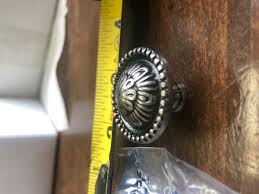 Qty 6 Hafele Cabinet Knob Pewter 1-1/4" diam. 125.03.902 ...