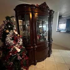 Wooden China Cabinet