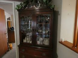 Lot #134 Vintage/Antique Wood Hutch with 3 Drawers - Sequoia Estate Auctions and Sales