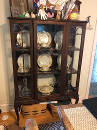 Kensington Blue China Cabinet Makeover - FunCycled - Interior Design, Kitchen Cabinet Painting, Furniture Repurposing in Upstate NY