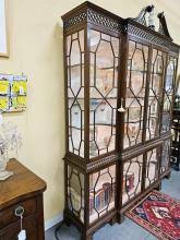 Sold at Auction: Chinese Chippendale Style Carved Mahogany ...