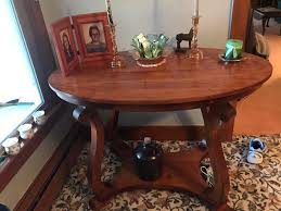 Cherry parlor table