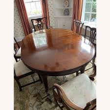 Regency Era sectional Table and Chairs - AptDeco