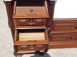 Walnut Victorian Drop Center Dresser~~~Princess Dresser~~~circa 1865 | eBay