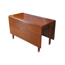 Antique American Federal Mahogany Drop Leaf Dining Table ...