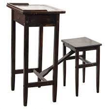 Early Cushman Table with Seat For Sale at 1stDibs | 1920s telephone table, telephone table with seat, 1920's telephone table
