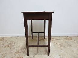 Antique Mahogany One Drawer Planter Lamp End Table Smoke Stand | eBay