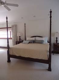 Baker Mahogany 4 Poster Kingsize Bed at 1stDibs | baker 4 poster bed, baker four poster bed, mahogany 4 poster bed