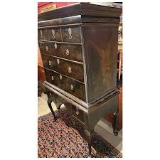 Exceptional 18th Century English Chinoiserie Two Part Oak ...