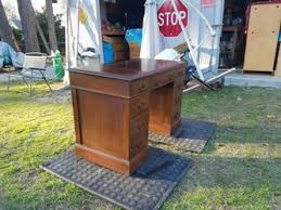Antique Mohagany 8 Drawer Desk for Sale in Garner, NC - OfferUp