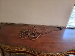 Antique Vernis Martin Vitrine By Albertini 19Century Curved glass Hand painted | eBay