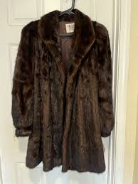 Christa Furs Dark Brown Mink Coat- Size 14 | eBay