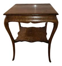 Antique American Classical Hand Crafted Fern Table | Chairish
