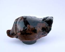 MAHOGANY OBSIDIAN Davis Creek Natural Unpolished Red-brown ...