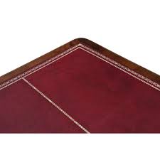 Large Antique Partner's Writing Desk, 1840s | Chairish