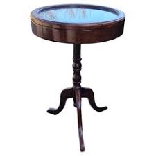 Rolling Pedestal Table 1930s "Karlo" Typewriter Display Side End Cast Iron at 1stDibs | 1930 typewriter table, display pedestals for sale, vintage typewriter table