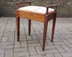 Vintage Late Victorian Mahogany Piano Stool With Sheet ...
