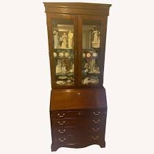 Thomasville Secretary w/ Glass Doors - AptDeco