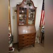 Antique Secretary Desk - Contents Included - Matthews ...