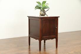 Record File Cabinet, Antique Mahogany Victrola Record Player Base