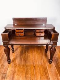 H.E. Shaw Mahogany Grand Spinet Writing Desk: A Scholar's ...