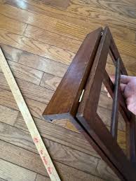 Solid Mahogany Wood iPad Tablet Book Holder Stand For Reading Adjustable 13"W | eBay