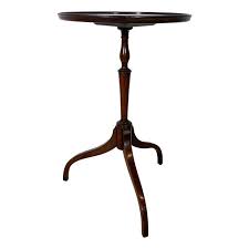 1960s Mahogany Pedestal Table | Chairish