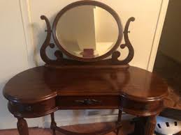 Big Mahogany wooden oval dressing wardrobe mirror, Grand ...