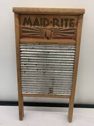 Maid-Rite No 2072 Family Sized Wash Board Columbus Washboard Mint Condition NOS? | eBay