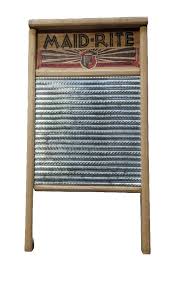 Maid-Rite Vintage Washboard From Columbus Washboard Co Columbus Ohio USA No.2072 | eBay UK