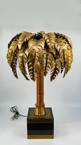 Sold at Auction: A vintage palm tree shaped table lamp ...