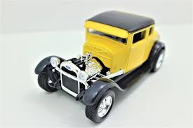 1929 Ford Model A Die-cast 1:24 Scale | Yellow | eBay