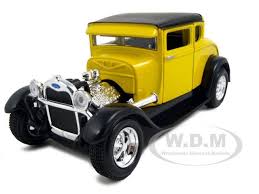 1929 FORD MODEL A YELLOW 1/24 DIECAST MODEL CAR BY MAISTO ...