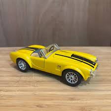 Cobra 427 (yellow) | 1:24 Maisto Diecast Car - Etsy