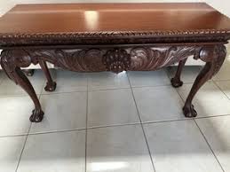 Carved Console Table | eBay
