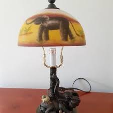 Vintage Elephant Lamp - Etsy