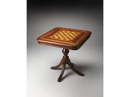 Butler Morphy Antique Cherry Chess/Checkers and ...