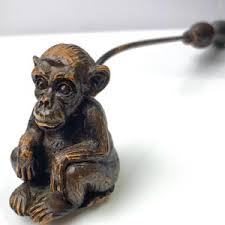Vintage Chimpanzee Candle Snuffer / Monkey Candle Snuffer / Safari Theme / Decorative Handle - Etsy