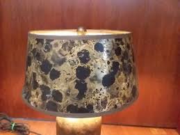 1960's Mid Century Modern Atomic Table Lamp Wire Mesh Gold ...