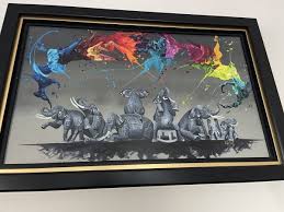 Kre8 (Kevin Vigil) 'MAJESTIC PRIDE' FRAMED / SIGNED / LICENSED/ PAPERS PARK WEST | eBay