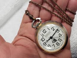 Buy Remington Quartzarama Railroad Train Pocket Watch ...