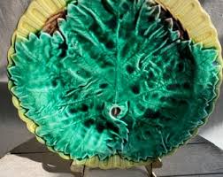 English Gold Leaf Majolica - Etsy