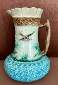 Ceramic & Porcelain Blue Original Collectible 1850-1899 Time Period Manufactured Jugs & Pitchers for sale | eBay